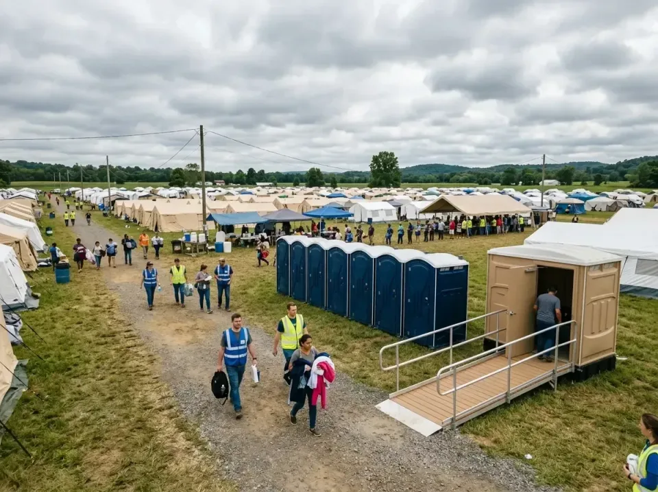 disaster-relief-camp-restrooms-010 — frequently asked questions, Dumpster & Portable Bathrooms Rental in Vandergrift, PA